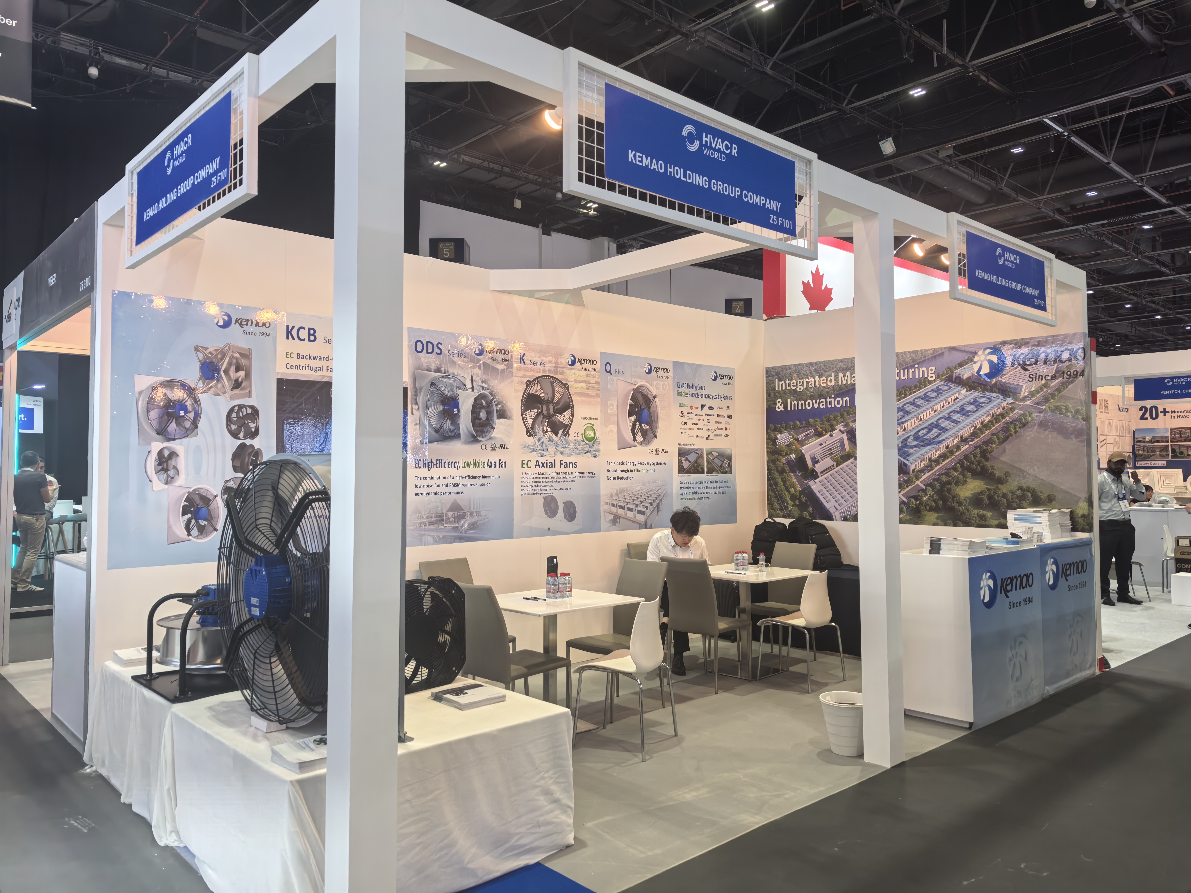Zhejiang Kemao Holding Group Co., Ltd. viser frem innovasjon på BIG 5 Global Dubai